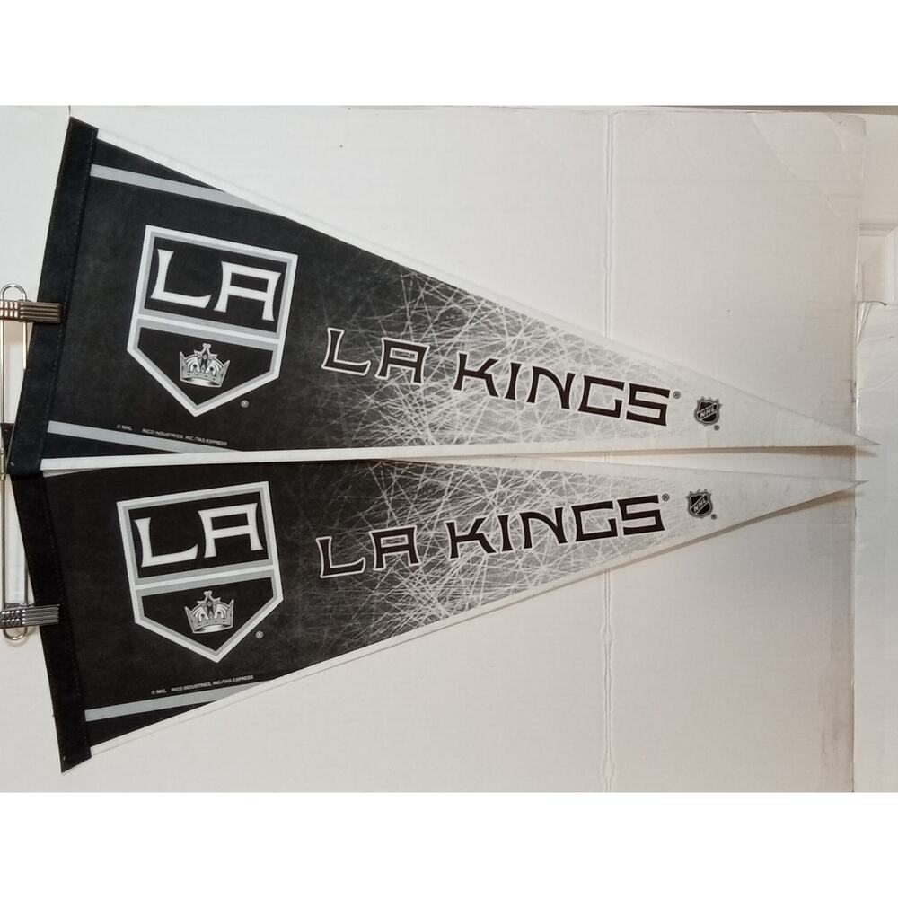 Los Angeles Kings NHL Set of 2 Felt Pennants by Rico